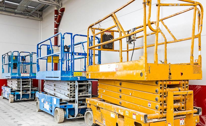 electric scissor lift Conroe